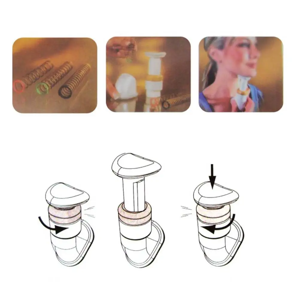 Top Selling Chin Massage Neckline Exerciser Reduce Double Thin Wrinkle Neck Line Neck Exerciser China Facial  Neck Massager