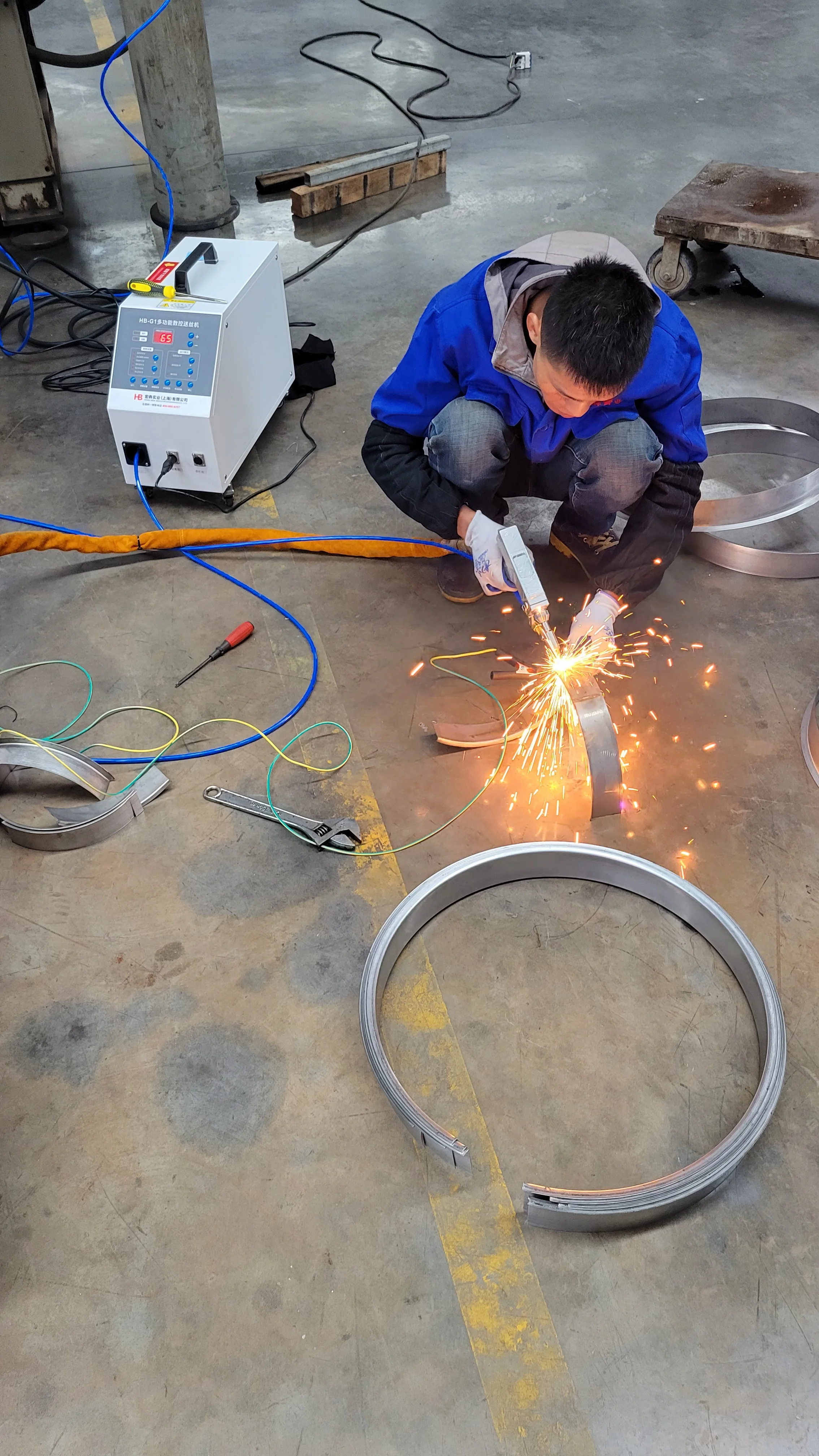 XD-W1500RC 1500W Fiber Laser Welding Spare Parts Soldering Iron Welding Machine