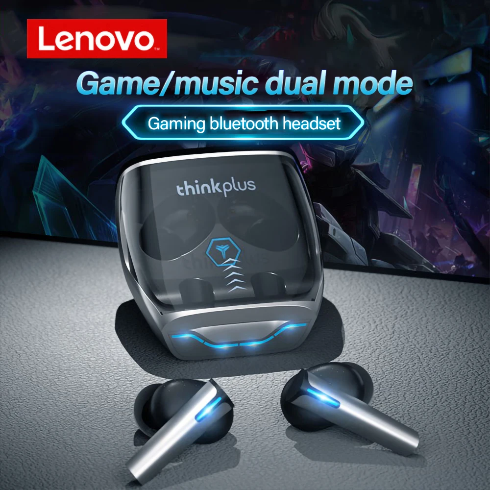 Wholesale Lenovo original XG02 bt5.0 tws wireless type-c hand free high quality blue tooth earbuds earphones