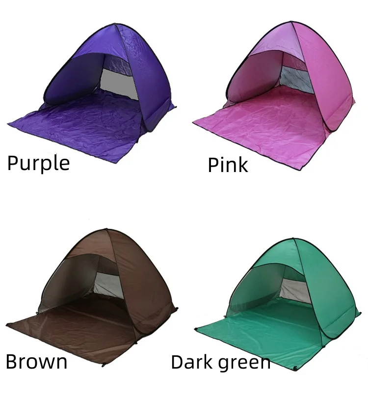 TOPIND Ultralight Waterproof Automatic Pop-Up Canopy Sun Protection Shelter Summer Instant Play Beach Camping Tent