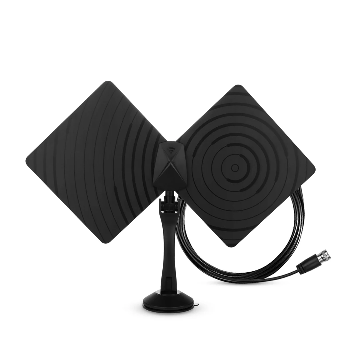 360 Degrees Rotatable 1080P Digtial HDTV Antenna 50 Miles Range Indoor Flat TV Antenna