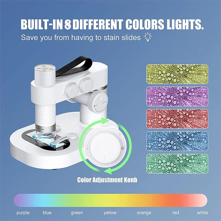 Beaverlab Digital USB Camera Mikroskop Adjustable Monocular Kid electron microscope scanning for window/phone/ipad