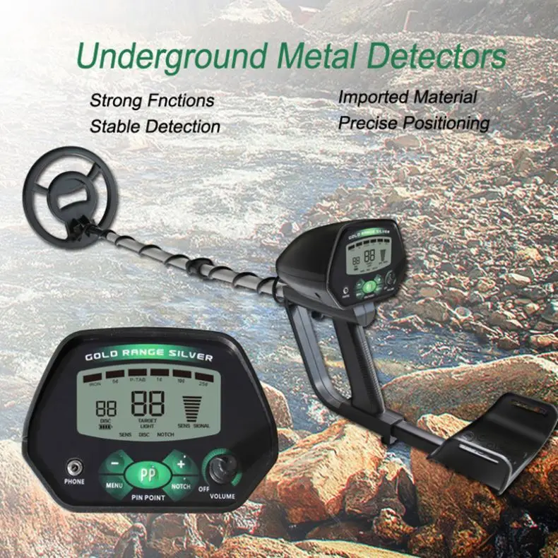 MD-3040 gold metal detector underground new best gold detector for underground metal treasure detection
