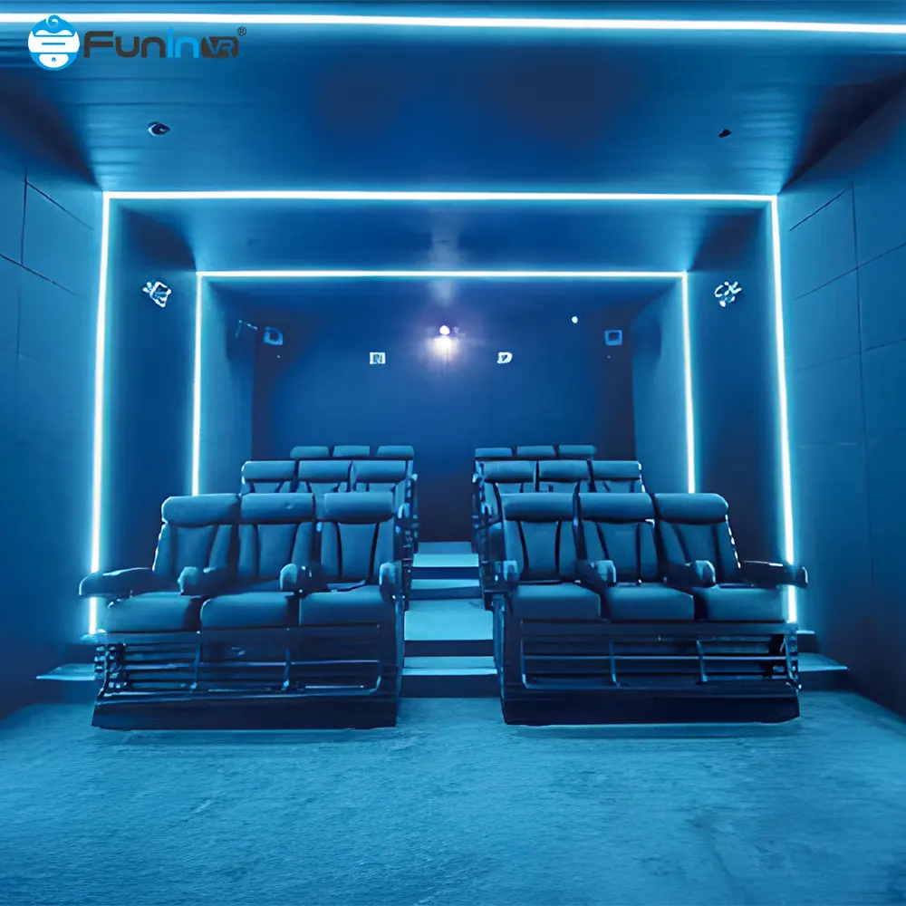 entertainment equipment 5D cinema screen price 12 seats simulator 7d cinema