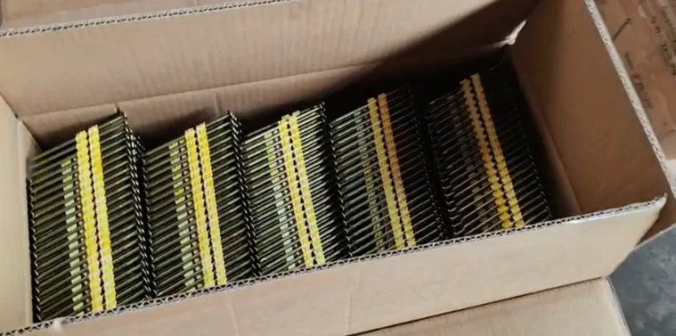 3 x .120 21 degree 3 inch China factory plastic strip framing nails