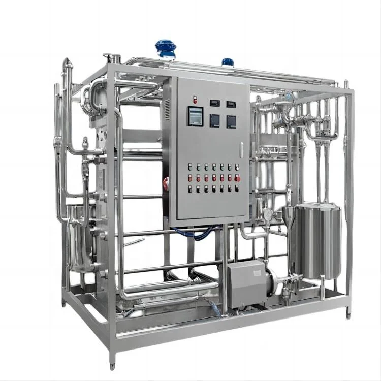 Mini Hot Sale Plate Type juice pasteurizer Sterilizer For Milk Pulp Jam Juice Processing Line