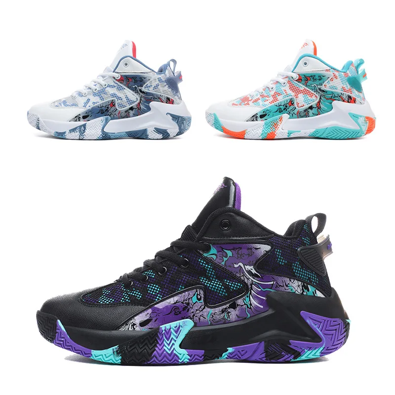 Wholesale basketball shoes couple outdoor basketball shoes sport shoe