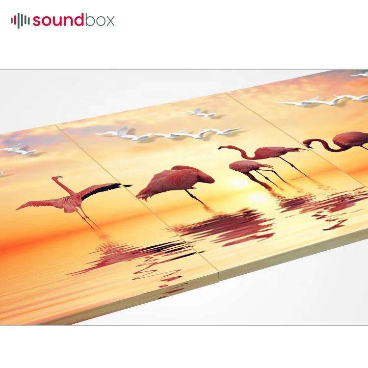 Soundbox Large Sound Absorption Medium High Frequency Board Square Acoustic Panels for Meeting Piano Room Broadcast