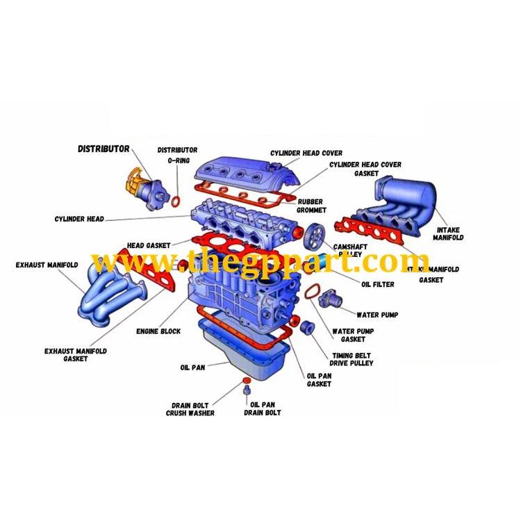 R210-7 Engine Assy/Engine Assembly