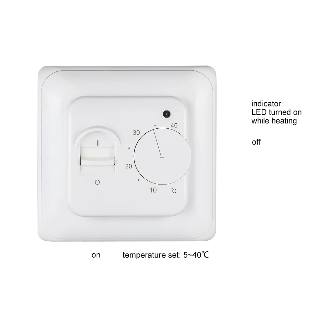 Factory Price Room Temperature Controller Floor Heating System Thermostat