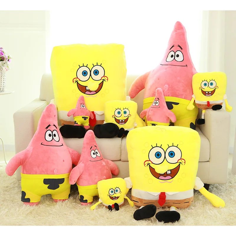 Spongebobs Patrick Star Eugene H. Krabs Gary The Snail Plush Toy Animals Spongy Plush Toy Baby Pillow Bobbsey Patrick Star Doll