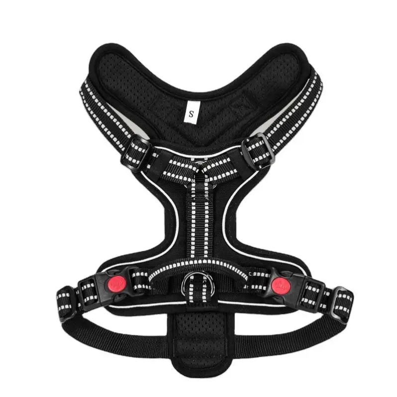 China Factory Nylon Easy Adjustable Dog Reflective Pet Harness