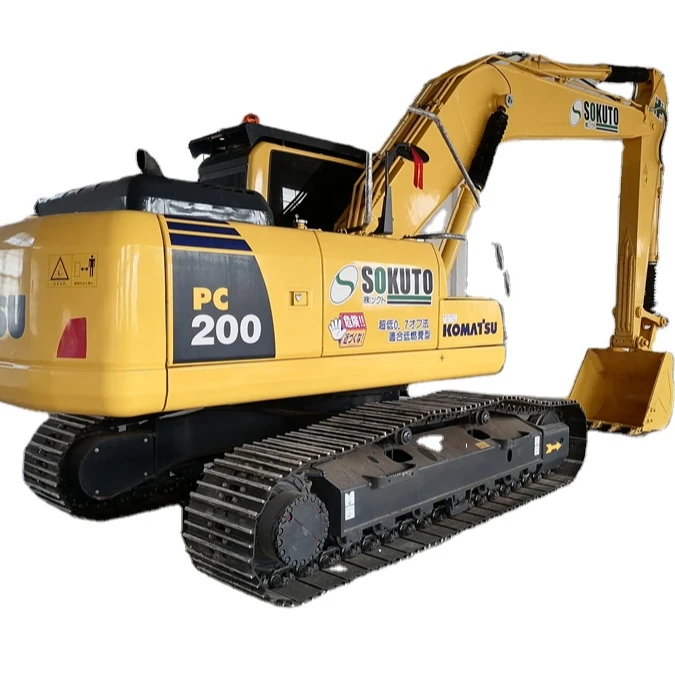 Экскаваторная PC200-8 машина Komatsu, 20 тонн, рабочий, хорошее состояние, основные компоненты, проект строительства насоса для двигателя