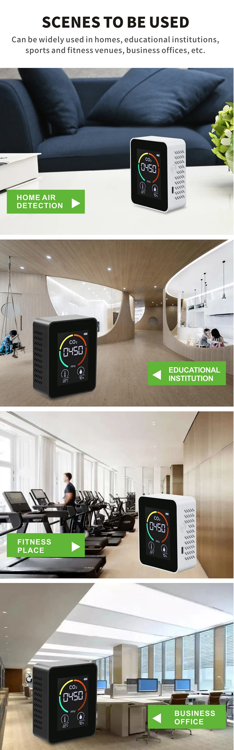automative exhaust gas analyzer/detector