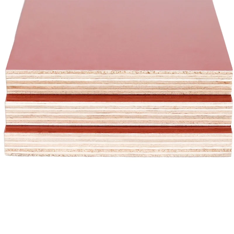 China 18mm poplar core wooden plywood construction plywood waterproof film shuttering factory plywood