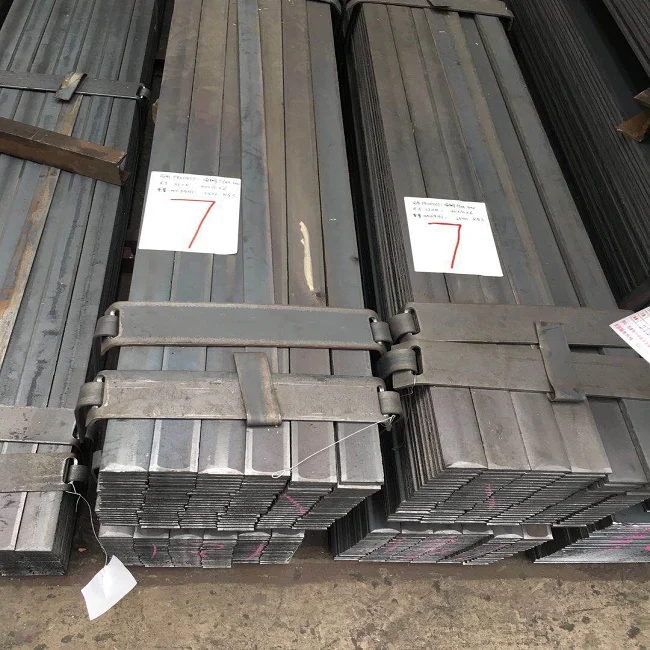 painted iron sts410 professional Hot Rolled 5160 spring steel flat bar gb t3274 mild steel plate flat bar 50x150