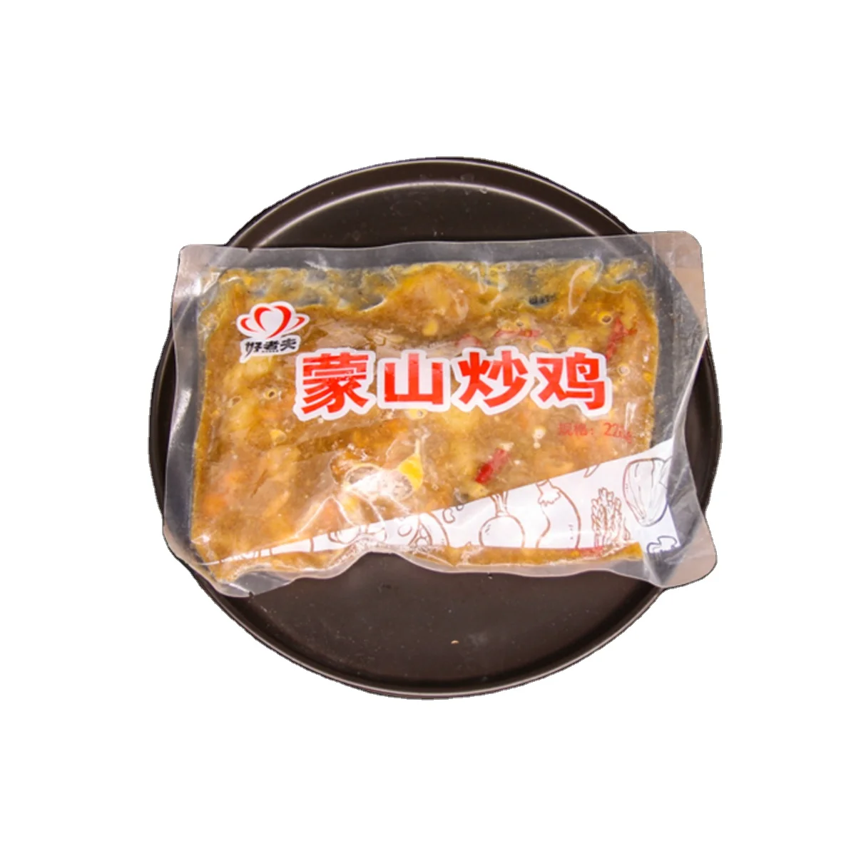 Китайская оптовая цена жареная курица с картофелем и перцем Вегетарианская