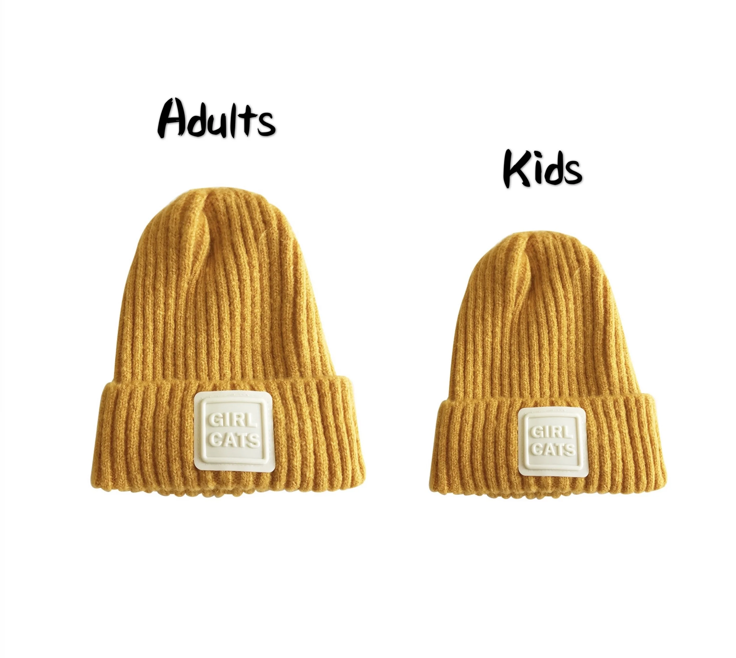 KENSHELLEY New Model Western Style Winter Beanie Hat Thick Wool Yarn Custom Beanie Pure Color Knitted Beanie Hats With Logo
