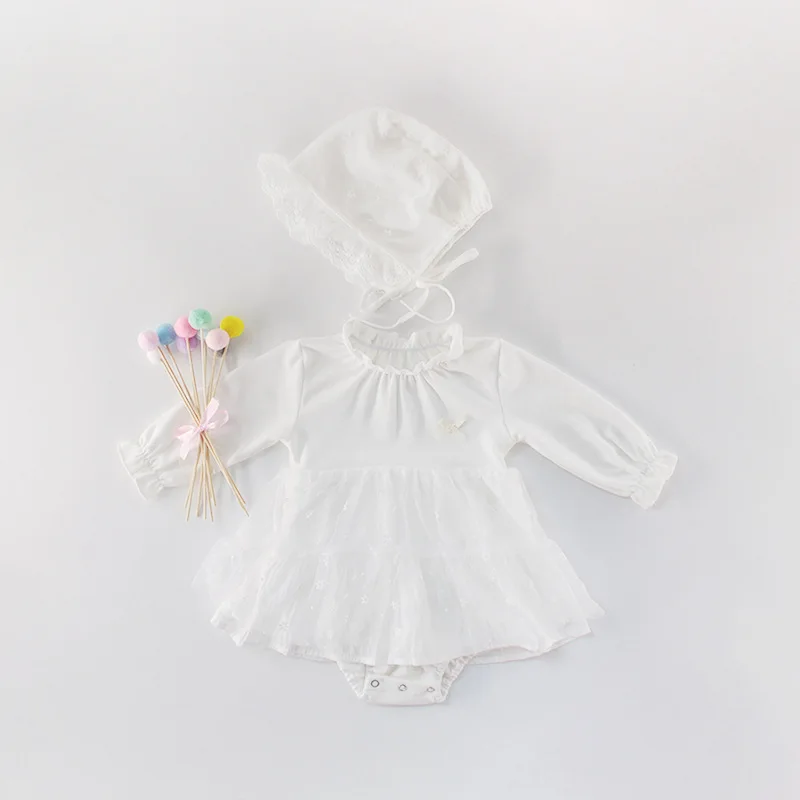 
Baby Princess Dresses Newborn Girl Tulle Baby Rompers Girl Princess Dress 