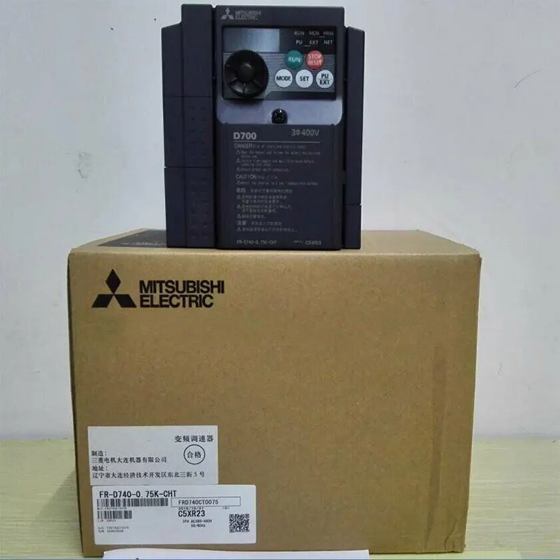 FR-D740-0.75K-CHT Mitsubishi Variable Speed/Frequency Drive (VSD/VFD) / Inverter In stock best price FR D740 0.75K CHT
