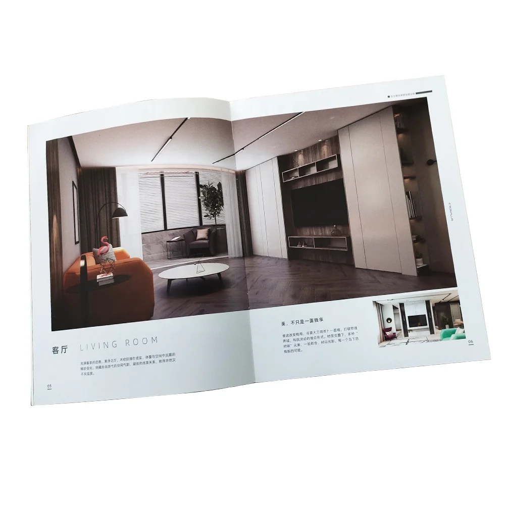 Пользовательский Каталог печатных компаний с индивидуальным дизайном