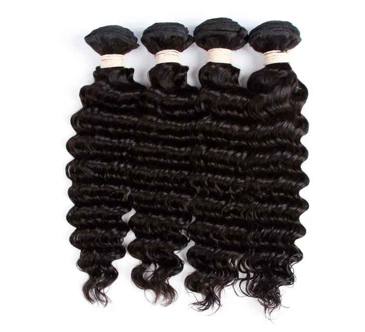 
Wholesale hot sale Brazil 10A deep wave virgin human hair direct sales 