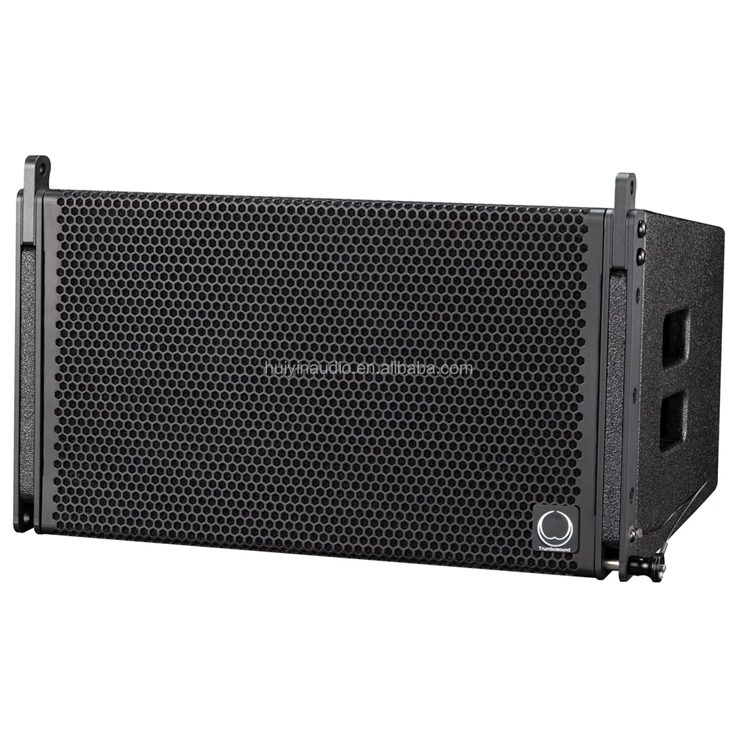Professional Style 10-Inch 2-Way Powered Line Array Speaker LA10 Wooden Design with 80W and 300W Output of Line Array Speaker