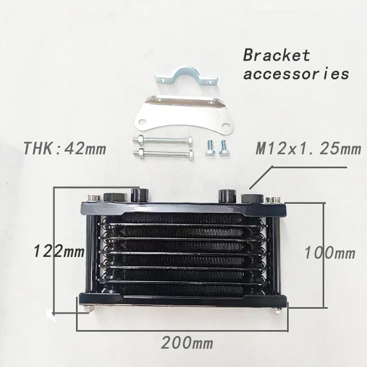 High Cooling abiltiy All-aluminum Radiator for motorbike engine cooling radiator
