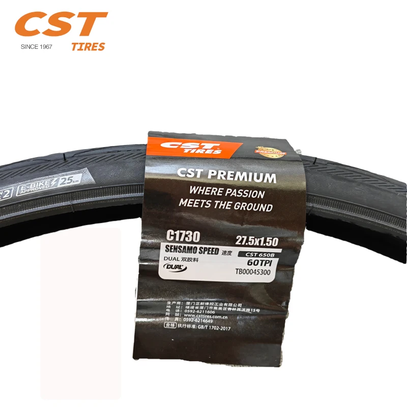 Оптовая продажа шины CS T SENSAMO SPEED 27 5x1 50 40-584 C1730 60TPI 650B дорожные для шоссейного велосипеда