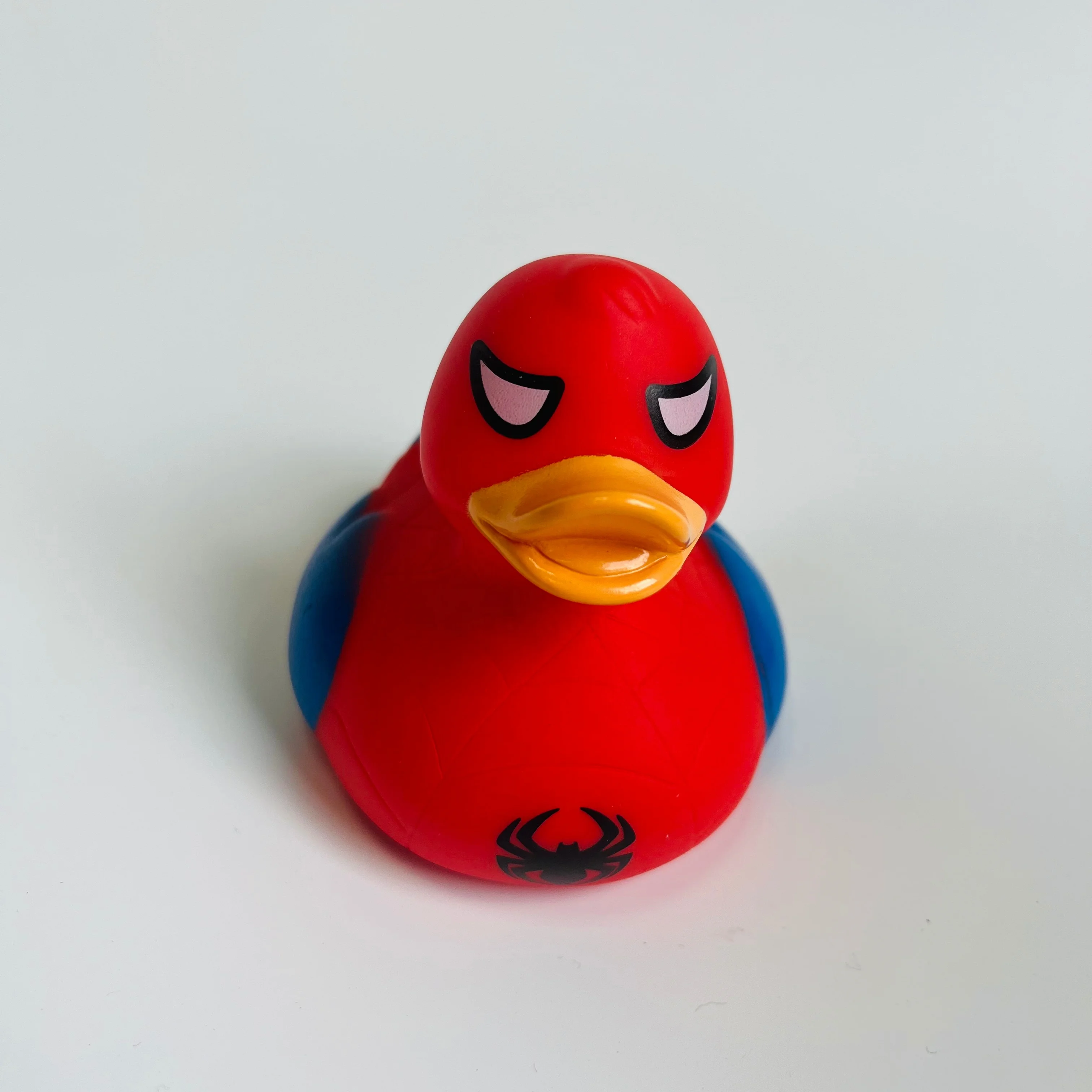 Customized spider man rubber duck   toy