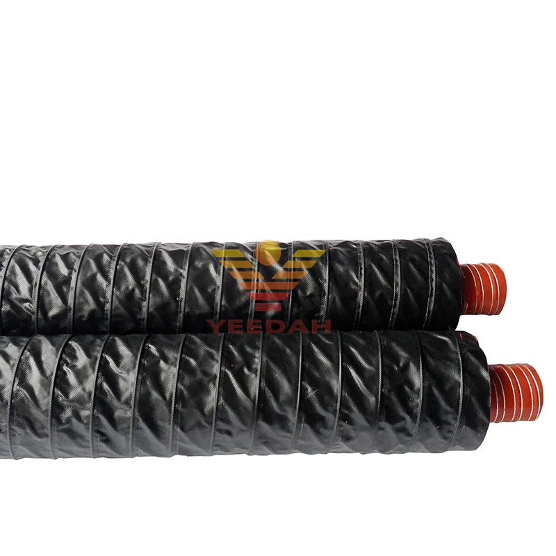 Wire flame retardant Thermal Insulation silicon steam hose