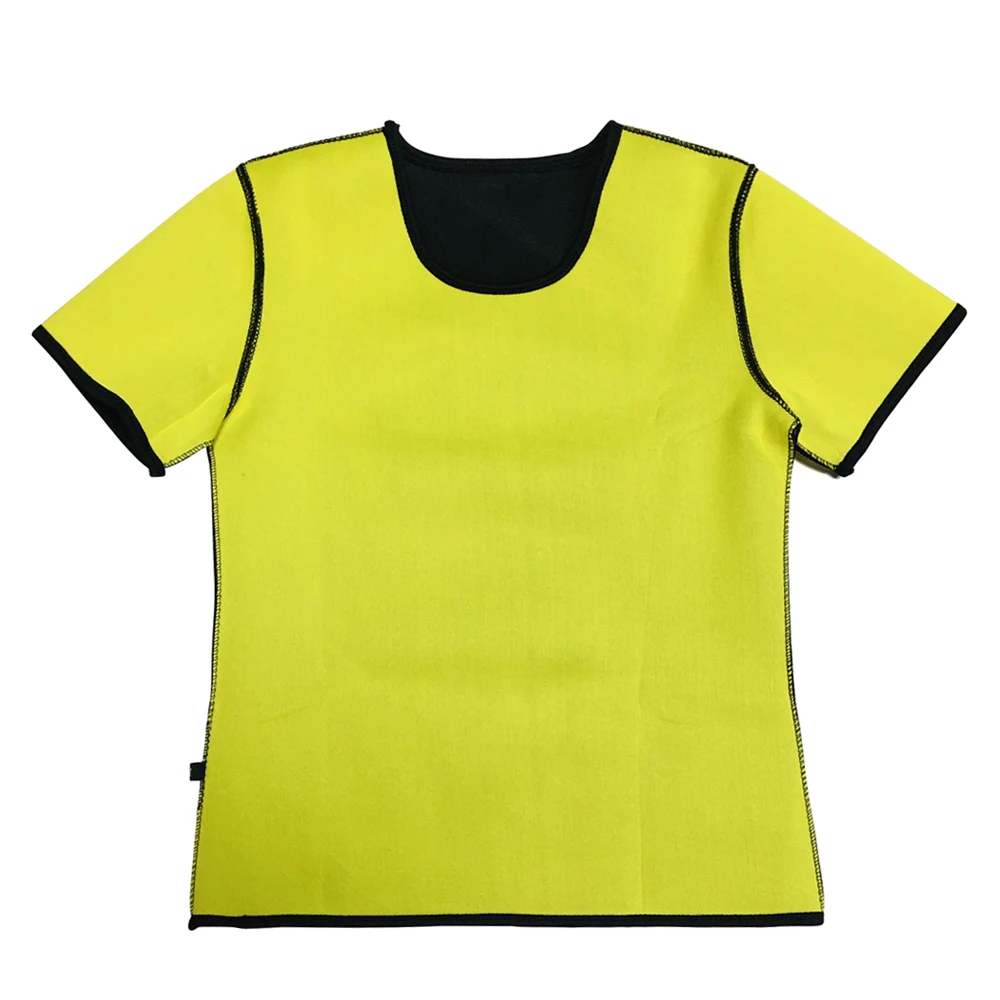 Hot selling Men Neoprene Shaperwear Waist Trainer Sauna Sweat Corset T-Shirts Slimming Vest