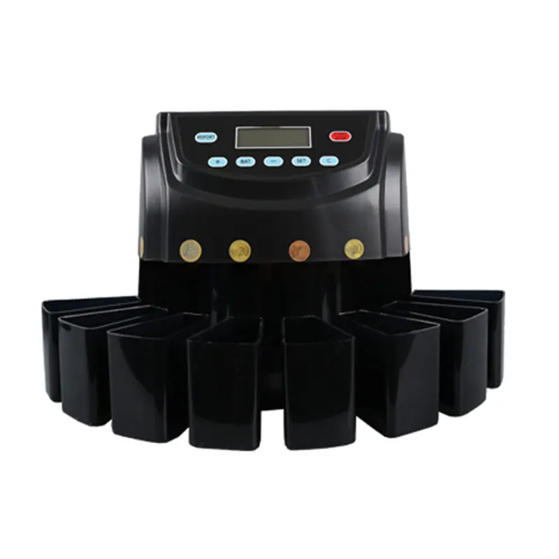 Best Quality  Coin Counter Sorter Counting Machine For Banks Multipurpose  Japan\ malaysia\Japanese yen\swiss \Japan