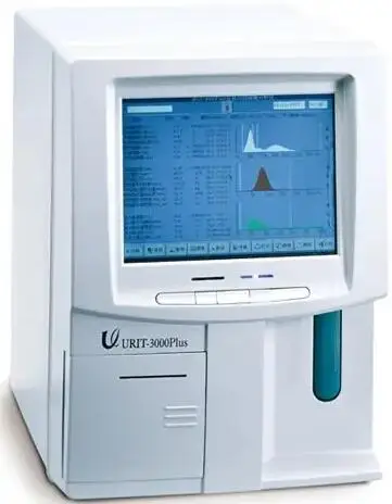 URIT 3000Plus Automatic blood CBC cell analyzer count 3 Part Hematology Analyzer test Low Price medical equipment supply