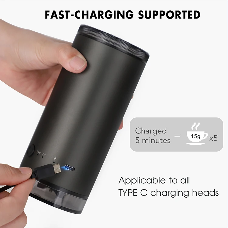 New Patented Products 2024 Portable Mini Electric Travel Coffee Maker Fully Automatic USB Capsule Espresso Coffee Machine