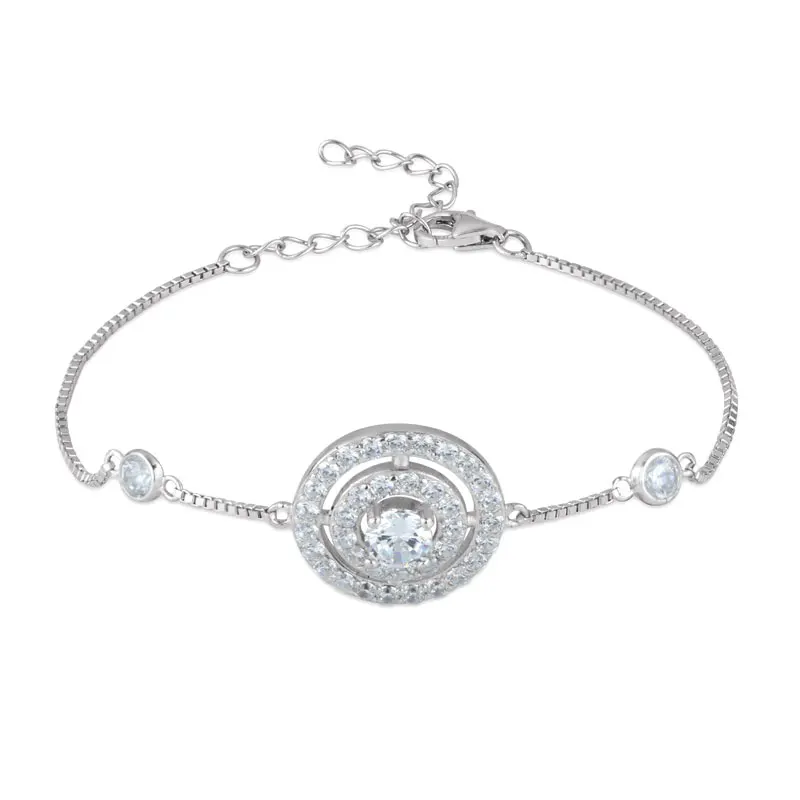 Very Fine 925 Silver Bracelet Wholesale Ali Nice for Women Sterling Silver Jewelry