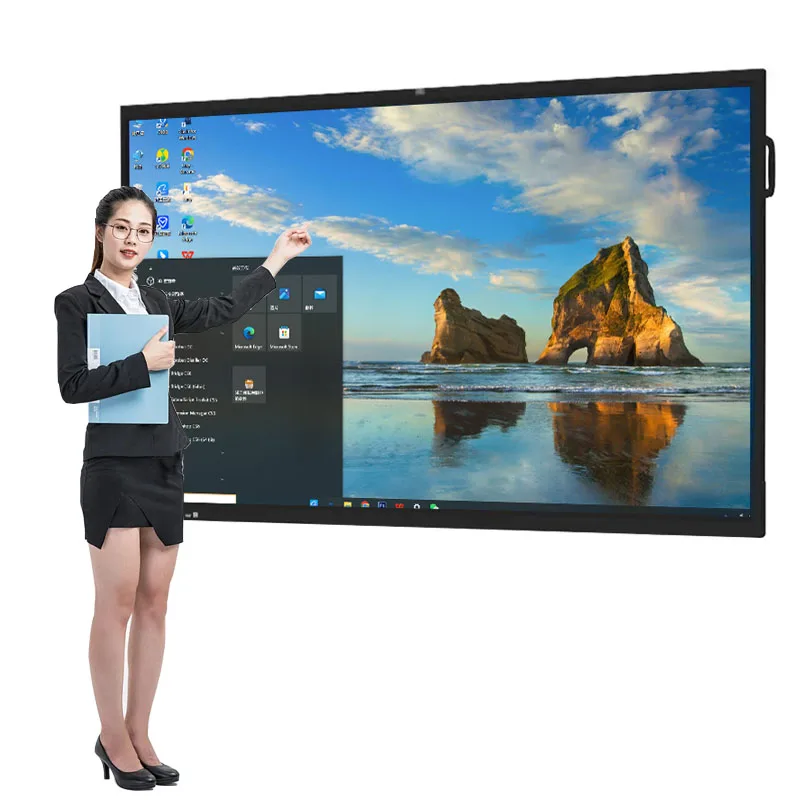 75/86/98inch Intelligent Conference Machine 10-point Touch Interactive Flat Panel digital screen display Interactive Smart Board