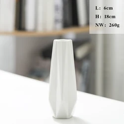 Wholesale Custom Modern Nordic Style Creative Gift Home Decoration Handmade Ceramic Vase
