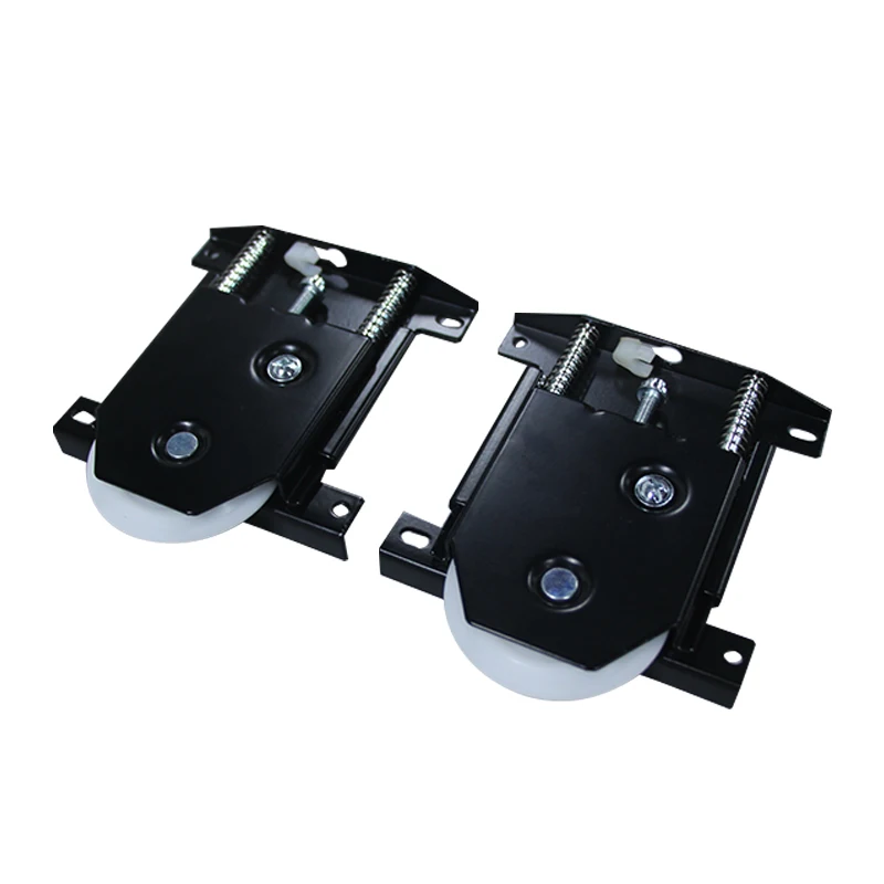 Visible sliding door bottom rollers good loading cabinet wardrobe closet sliding door wheels