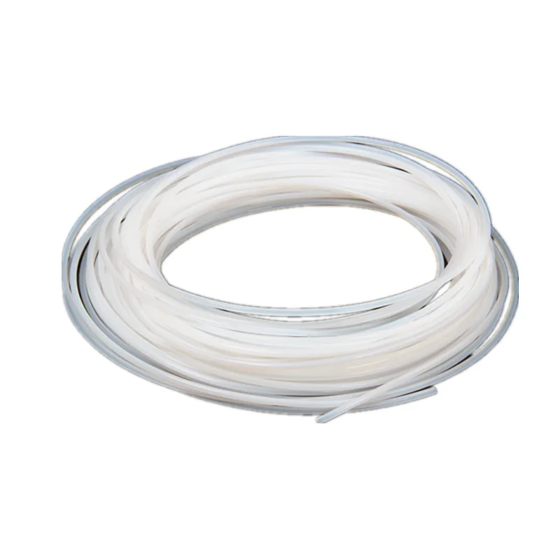 Factory direct sale    Hot selling clear white PTFE tube  plastic tubes