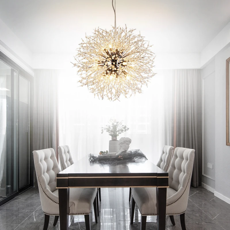 Newest Philippines Dandelion Chandelier Pendant Lamp For Hallway