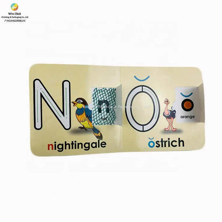 China Wholesale Gold Plated Indestructible Flip Book Set 2 Years Old