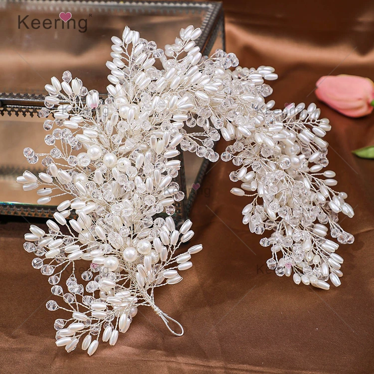 WHD-101 ручной работы из плотной проволоки вышитые бисером и стразами