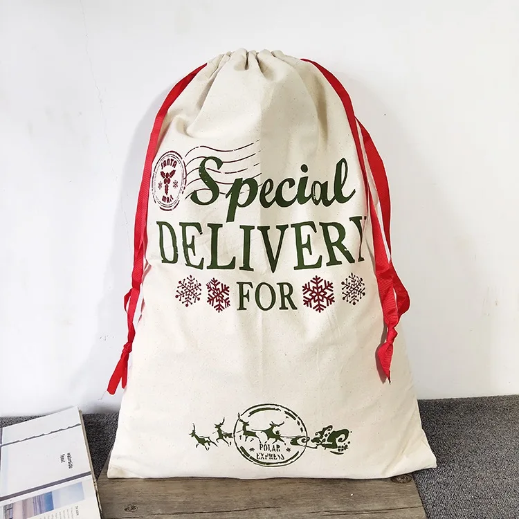 
New Arrival Breathable Recycled Natural Packaging Custom Logo Organic Cotton Bag 