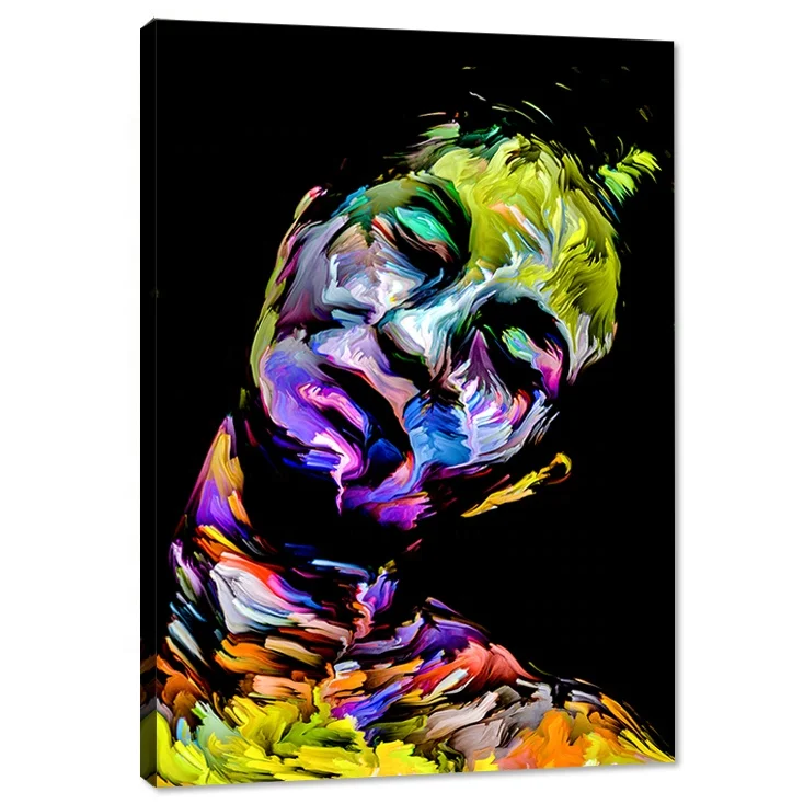 Customized Modern painting Picture Canvas Printing graffiti Culture POP Art Wall decor Poster