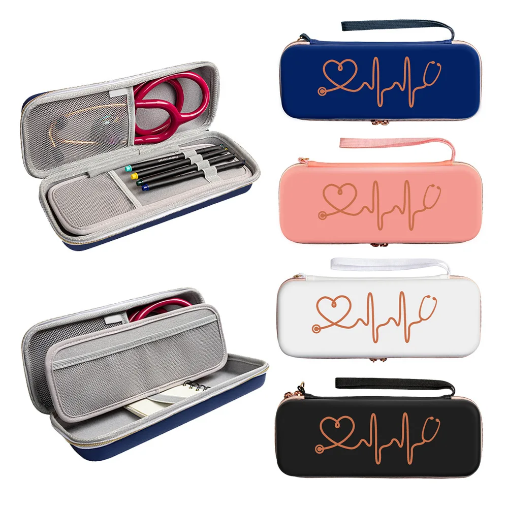 Simple luxury EVA storage bag stethoscope blood pressure monitor protection bag