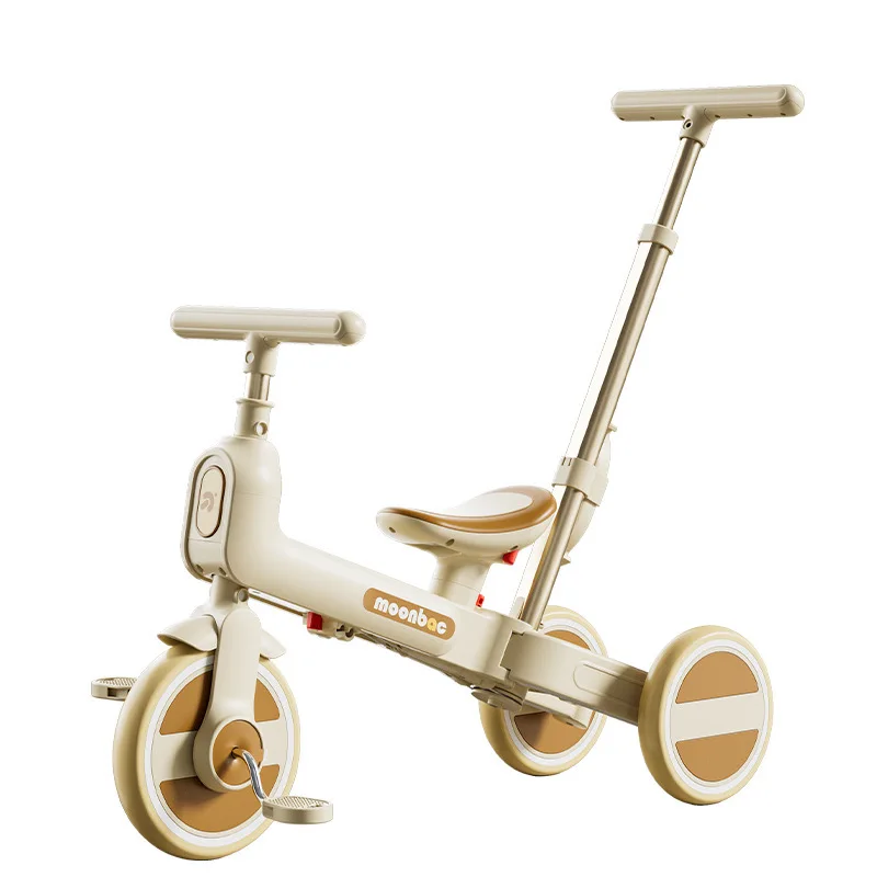 3 в 1 складной трехколесный велосипед