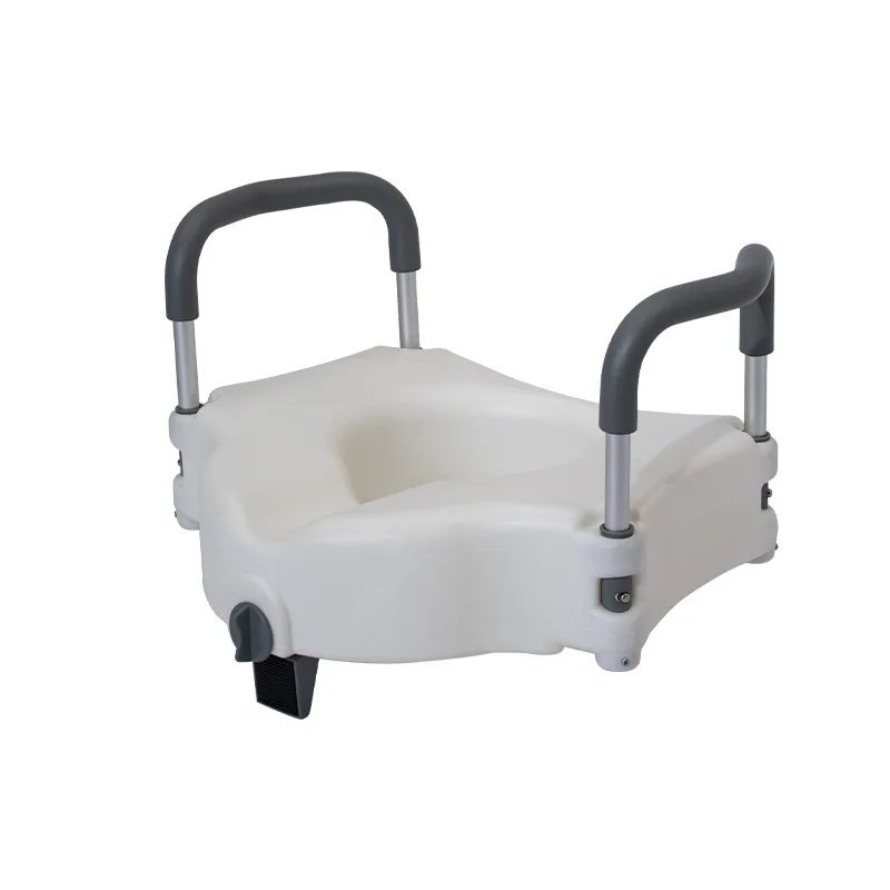China Professional PE Bathroom Medical Patient Safety Portable Toilet Seat Raiser & Accessories For Elderly