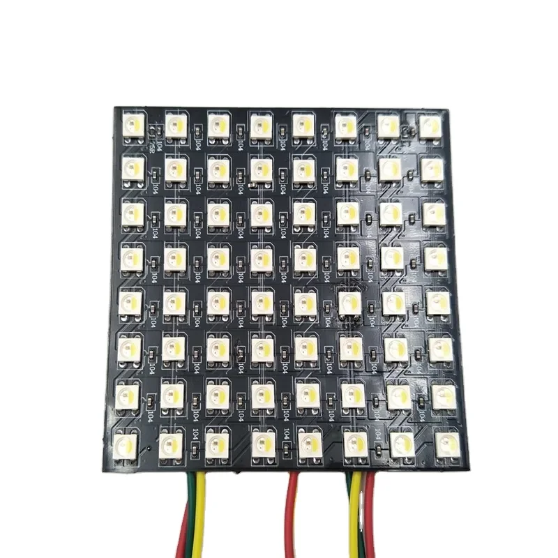 Versicolor 8x8 RGB светодиодная матрица черная доска дизайн