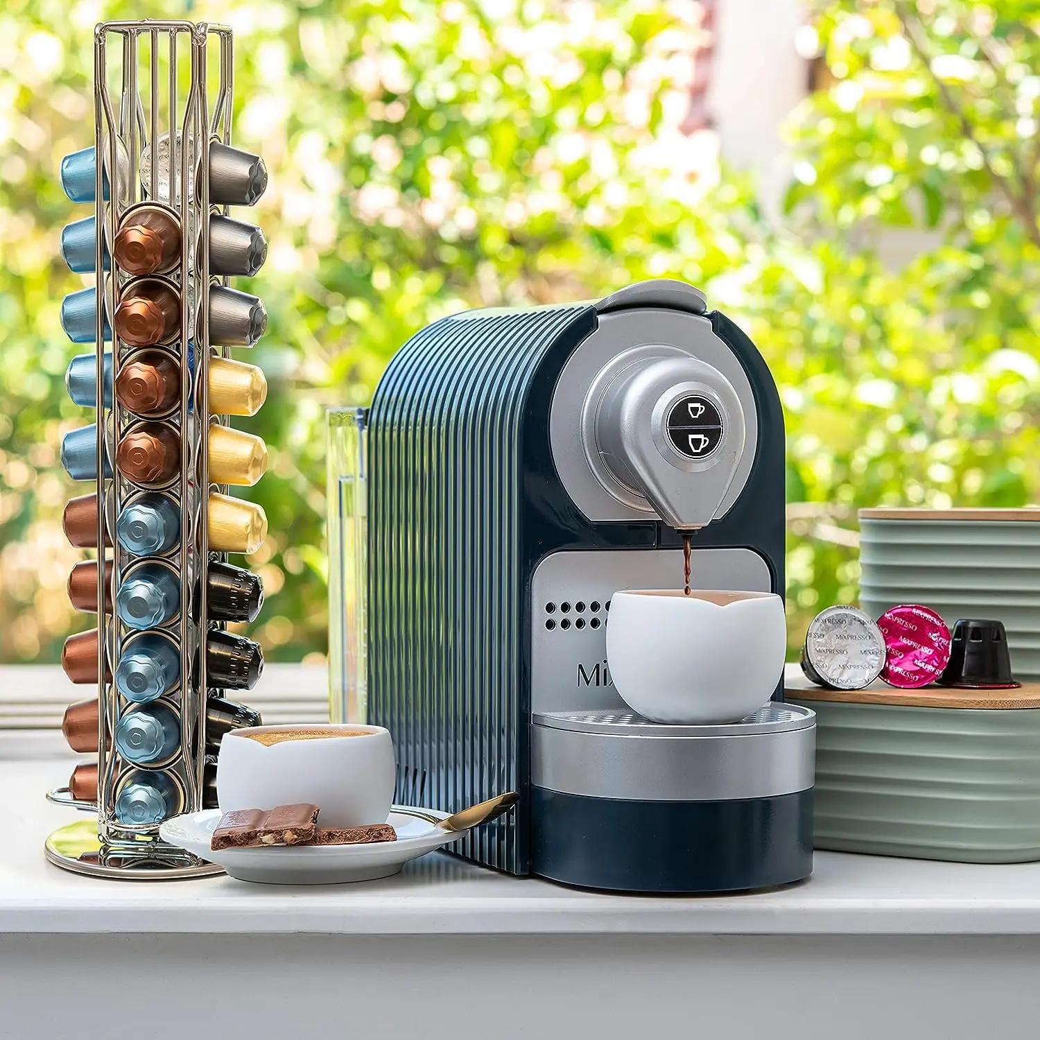 Держатель Nespresso железная подставка для хранения кофейных капсул аксессуары офисной кухни